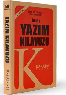 Plastik Kapak Yazım Klavuzu 1 Adet - Image 1