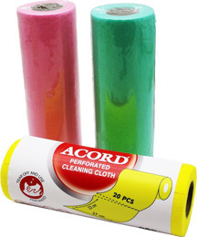 Acord SOFTTEX-415 Perforated Bez 20 Adet Rulo Sarı Renkli - 15'li Paket - Image 1