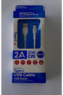 X16 Ack-50 Primecord™ Type-c Usb Şarj Kablosu - Image 1
