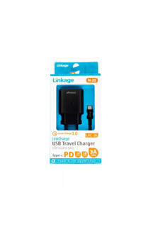 LKC-26 PD Type-C Quick Charge 3A/25W 1XUSB 1mt Type-C Şarj Kablosu Şarj Cihazı - Image 1