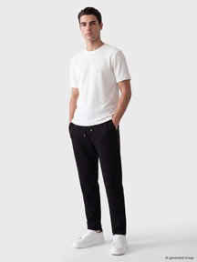 LCWAIKIKI Classic Siyah Regular Fit Erkek Jogger Eşofman Altı - Image 1