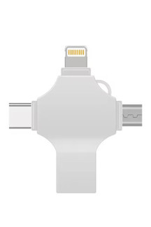 Otg 4in1 Cep Telefonu Çok Fonksiyonlu Usb Flash Bellek 128 Gb Type-c, Micro Sd Ve Kart Okuyucu - Image 1