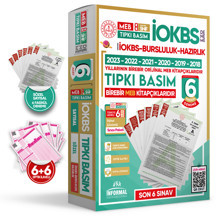 2025 8.Sınıf MEB İOKBS-BURSLULUK ÇIKMIŞ SORU Tıpkı Basım 6lı T. Geneli Dijital Çözümlü PAKET DENEME - İnformal Yayınları - Image 1
