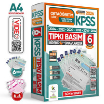 2026 KPSS ORTAÖĞRETİM-LİSE ÖSYM Çıkmış Soru Tıpkı Basım 6lı Deneme Paketi TG Dijital Çözümlü - İnformal Yayınları - Image 1