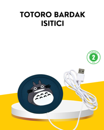 Hsc bilişim Usb Isıtıcı Bardak Altlığı Totoro Desenli 45°–60° Sıcaklık Koruma - Image 1