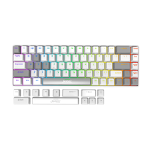 JEDEL KL141 TYPE-C MİNİ MEKANİK KLAVYE BEYAZ RED SWİTCH 68 TUŞLU - Image 1