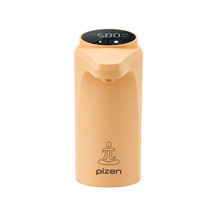 Pizen Flow Şarjlı Otomatik Damacana Su Pompası TDS Ölçer 250ml 500ml 1L 2L Ölçü Özellikli Turuncu - Image 1