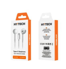 Hytech HY-XBK53 TypeC Telefon Uyumlu Beyaz Kulak İçi Mikrofonlu Kulaklık (KDO) - Image 1