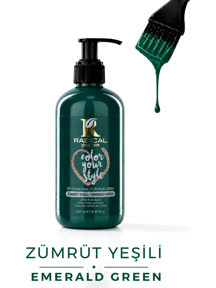 RADICAL COLOR SAÇ BOYASI 250ml ZÜMRÜT YEŞİLİ - Image 1