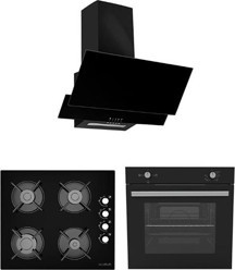 Alveus 850 Siyah 3'lü Ankastre Set(ad07-a10-af850) - Image 1