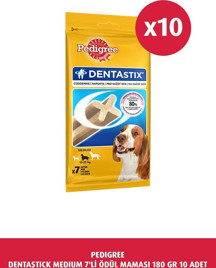 Pedigree Dentastix Medium 180 gr 10'lu Köpek Ödülü - Image 1