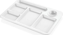 Melamin Kahvaltı Tabağı (4 Adet) - Image 1