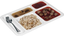 Melamin Self Servis Tabağı (4 Adet) - Image 1