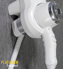 Etap EE 187 Platinum Compact Duvara Monte Otel Tipi Saç Kurutma Makinesi - Image 1