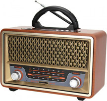 M-157Bt Nostaljik Bluetooth Radyo Mp3 24 Cm - Image 1