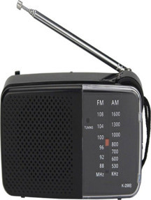Radyo Pilli Cep Radyosu Fm-am Güçlü Çekim Kaliteli Kulaklık Girişi Olan El-cep-deprem Çantası Radyo - Image 1