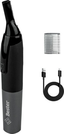 Bester NE8003 Işıklı Şarj Edilebilir Kulak Burun Tüy Kesme Makinesi - Image 1