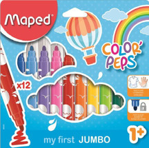 Maped ColorPeps 12li Jumbo Keçeli 846020 - Image 1