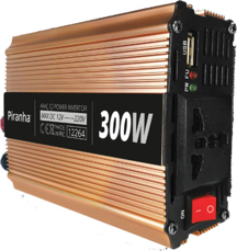 Piranha 12264 Voltaj Çevirici İnvertör 300W - 12 Volt 220 - Image 1