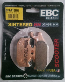 Ebc Sfa413Hh 2007-2021 Suzuki Burgman UH 200 Uyumlu Arka Fren Balatası Sinterli Balata - Image 1