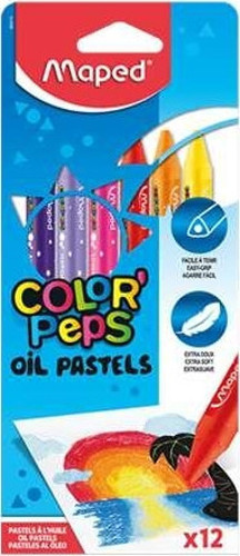 Maped Color Peps Yağlı Pastel 12’li - Image 1