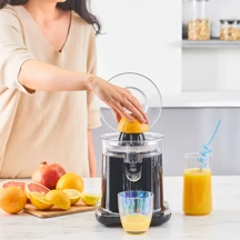 Homend Vitamillion 2604H Siyah Narenciye Sıkacağı 200W Yüksek Performanslı Paslanmaz Çelik Filtre - Image 1