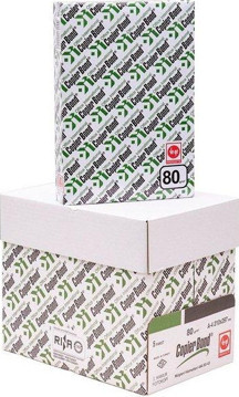 Copier Bond A4 Fotokopi Kağıdı 80 gr 1 Koli 5 Paket (2.500 Sayfa) - Image 1
