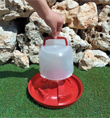 2 Li Set 2 Lt Suluk 2 Kg Yemlik Tavuk Yemliği Tavuk Suluğu Civciv Yemliği Civciv Suluğu - Image 1