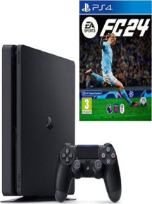 Sony Playstation 4 Slim 500 Gb + Ps4 Ea Sports Fc 24 (İthalatçı Garantili) - Image 1