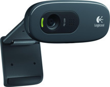 Logitech C270 HD 720p Mikrofonlu Web Kamerası - Siyah - Image 1