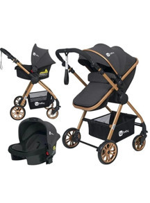 4 Baby Esse Model Gold Antrasit Travel Bebek Arabası - Image 1