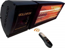 Goldsun Nova Plus 2000 Watt GSN20P Kumandalı Elektrikli İnfrared Isıtıcı-Siyah - Image 1