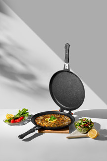 Nehir Alüminyum Döküm 30 Cm Balık Ve Börek Tavası - Image 1