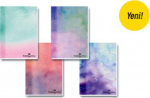 Faber Castell Watercolors 40Yp. Çizgisiz Defter 3 Adet - Image 1