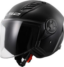 Ls2 Aırflow 2 Yarım Kask Siyah SMALL - Image 1