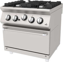 Atalay AGK-873 Kuzi·ne 4 Bekli· 800x730x850 mm Lpg/Ng - Image 1