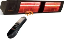 Goldsun Supra Plus 4000 Watt GSS40P Kumandalı Suya Dayanıklı Elektrikli İnfrared Isıtıcı-Siyah - Image 1