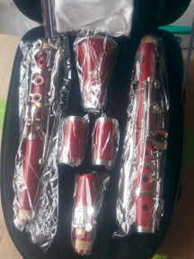 Sonor Xcl304Wr 4 Yüzük Son Model Bordo Renk Oxford Case Sol Klarnet Seti - Image 1