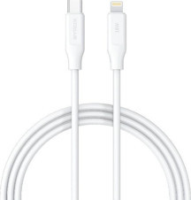 Syrox PD18LK 3.0A 18W 1mt Type-C - Lightning Şarj & Data Kablosu - Beyaz - Image 1