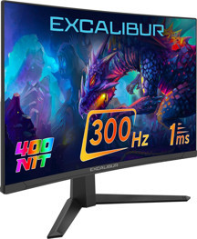 Casper Excalibur M.E27FVC-E 27" 1 ms Full HD Curved 300 Hz Oyuncu Monitörü - Image 1