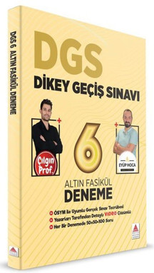 DGS 6 Altın Fasikül Deneme - Delta Kültür Yayınevi - Image 1