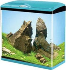 Sobo Komple Akvaryum 39x19x44 Cm Mavi - Image 1