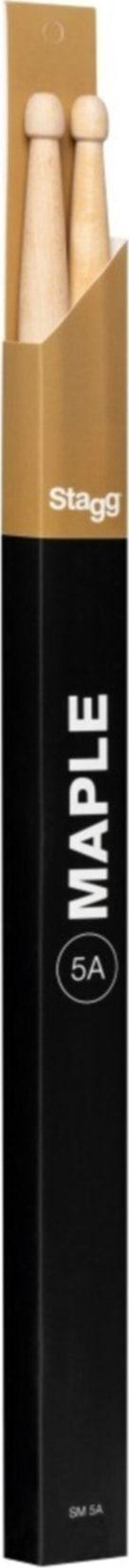 STAGG Pair Of Maple Sticks/5A - Wooden Tip Sm5A Baget (1 Çift) - Image 1