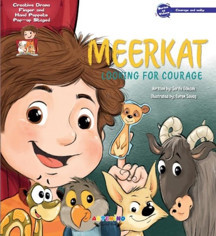 Meerkat Looking For Courage - Creative Drama Finger and Hand Puppets Pop-up Staged - Artenino Yayıncılık - Image 1