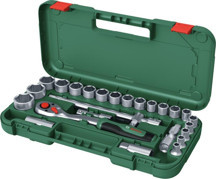 Bosch 1600A02Z9F 1/2'' Cırcırlı 25 Parça Lokma Takımı - Image 1