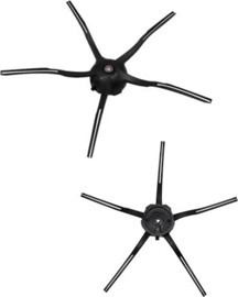 Lin Grup Roborock Q7 Max Uyumlu Siyah Küçük Fırça - Yan Fırça 2 Adet - Image 1
