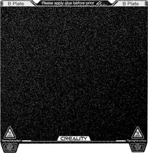 Creality K1 Max PEI Yay Çeliği Tabla 315×310 Yumuşak Manyetik Etiketli - Image 1