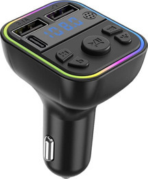 Winex G39 Fm Handsfree Bluetooth Modülatör MP3 Player Type-C Çıkışlı Araç Şarj Aleti - Image 1