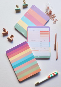 LeColor 3'lü Masaüstü Planlayıcı Set Pastel - Image 1
