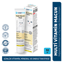 Onevet Kedi Maltı 50 gr Multivitamin Malt Macunu - Image 1